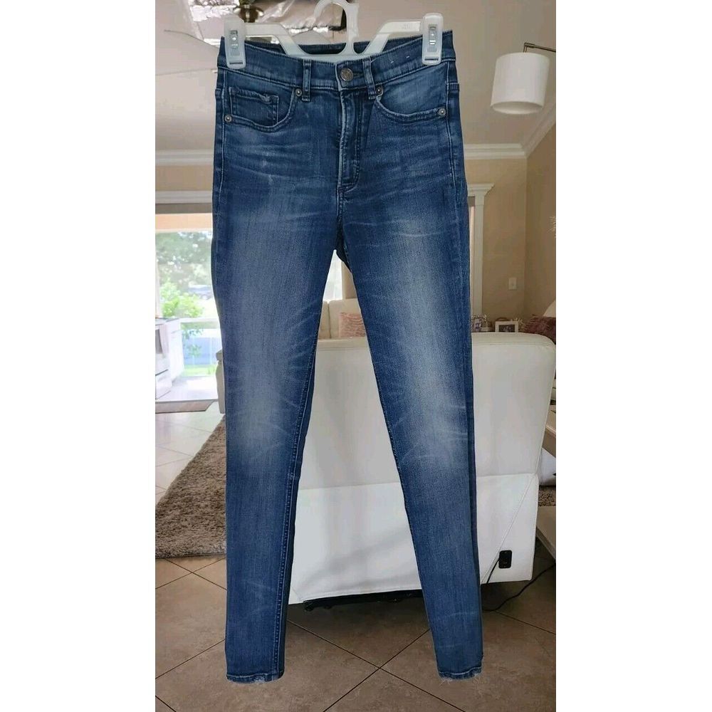 Express Women's Stretch Jeans Pants High-Rise Legging Size 00R